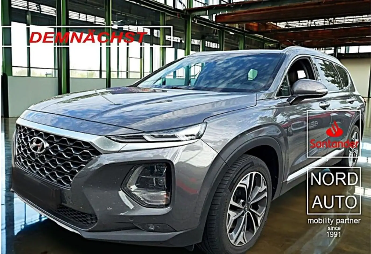 Hyundai SANTA FE Santa Fe 2.2 PRIME Autom. Navi/360Cam/Leder/LED Noir - 1