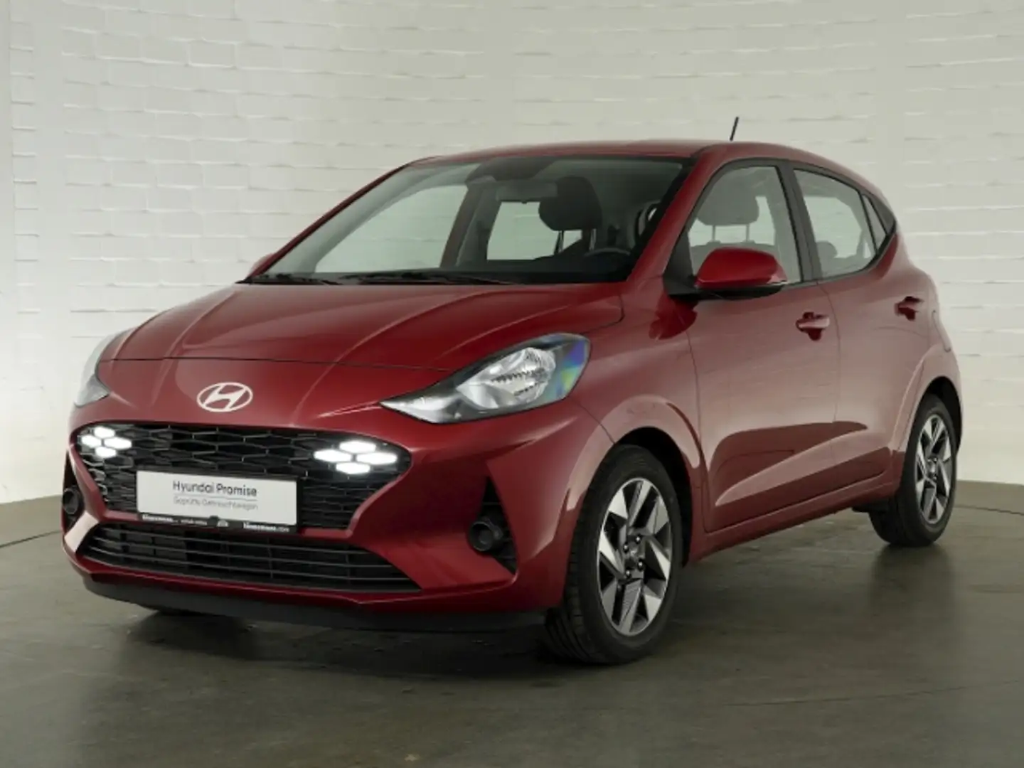 Hyundai i10 FACELIFT TREND+NAVI+RÜCKFAHRKAMERA+SITZ-/LENKRADHE Rouge - 2