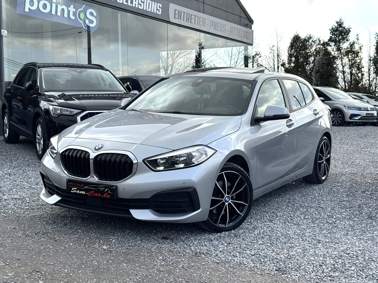 BMW 116 dA /VIRTUAL COCKPIT/NAVI/LED/ANDROID 12 M GARANTIE Zwart - 1