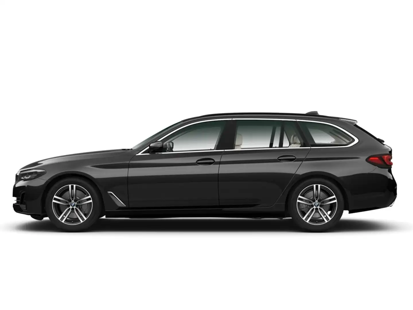 BMW 530 d Luxury Line xDrive touring/HUD/StandHZ/AHK Schwarz - 2