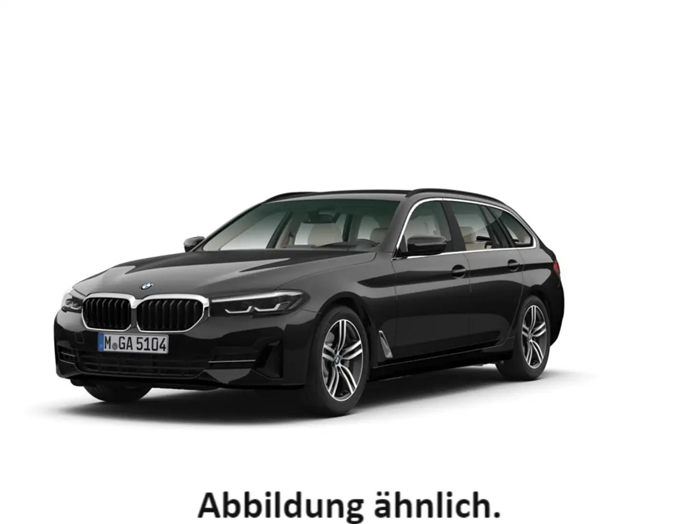 BMW 530 d Luxury Line xDrive touring/HUD/StandHZ/AHK Schwarz - 1
