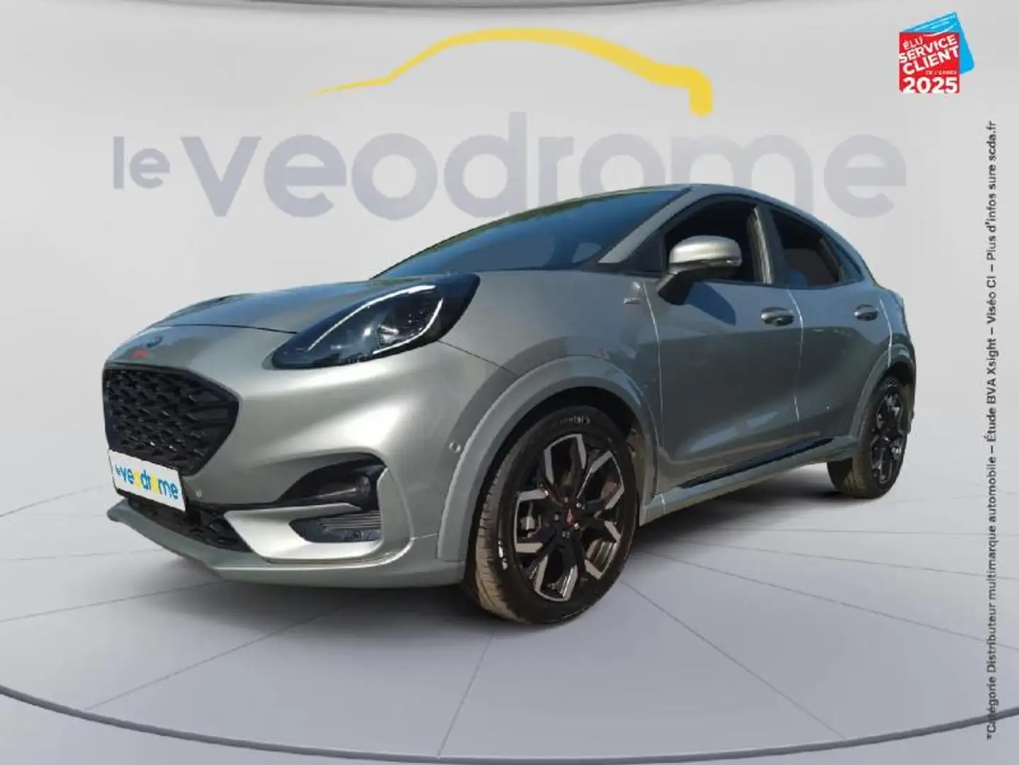 Ford Puma 1.0 EcoBoost 155ch mHEV ST-Line DCT7 Gris - 1