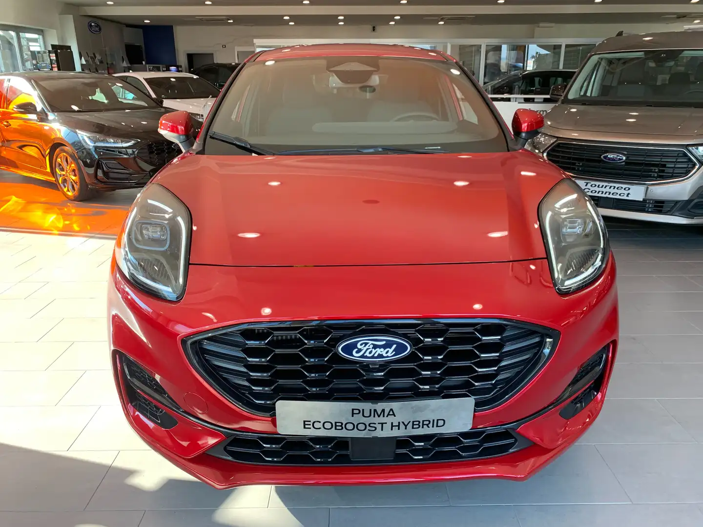 Ford Puma 1.0 BENZ./IBRIDA 125cv ST-LINE "NUOVA DA IMMATRIC. Rosso - 2