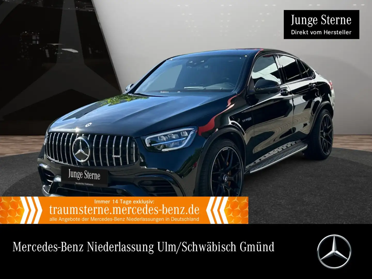 Mercedes-Benz GLC 63 AMG GLC 63 S Coupé 4M NIGHT+DRIVERS+360+LED+FAHRASS Fekete - 1