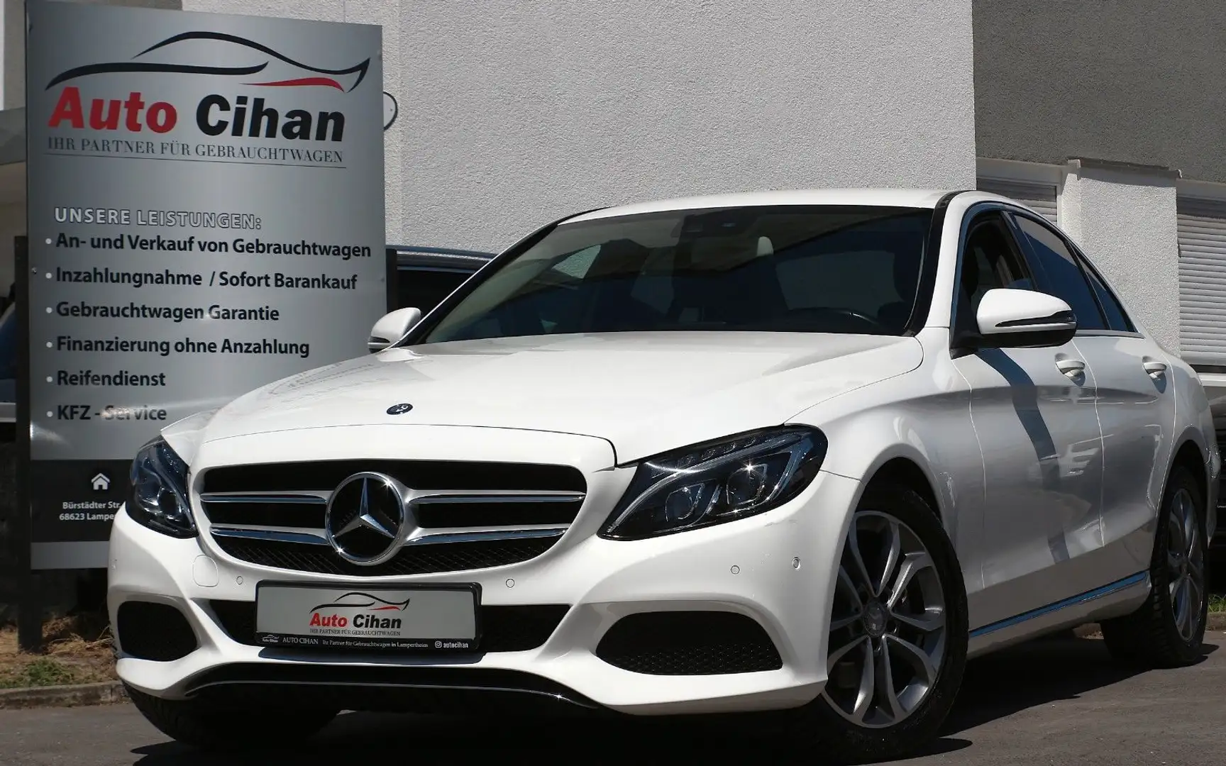 Mercedes-Benz C 200 C -Klasse Lim. C 200 CGI TOP-ZUSTAND! Wit - 1
