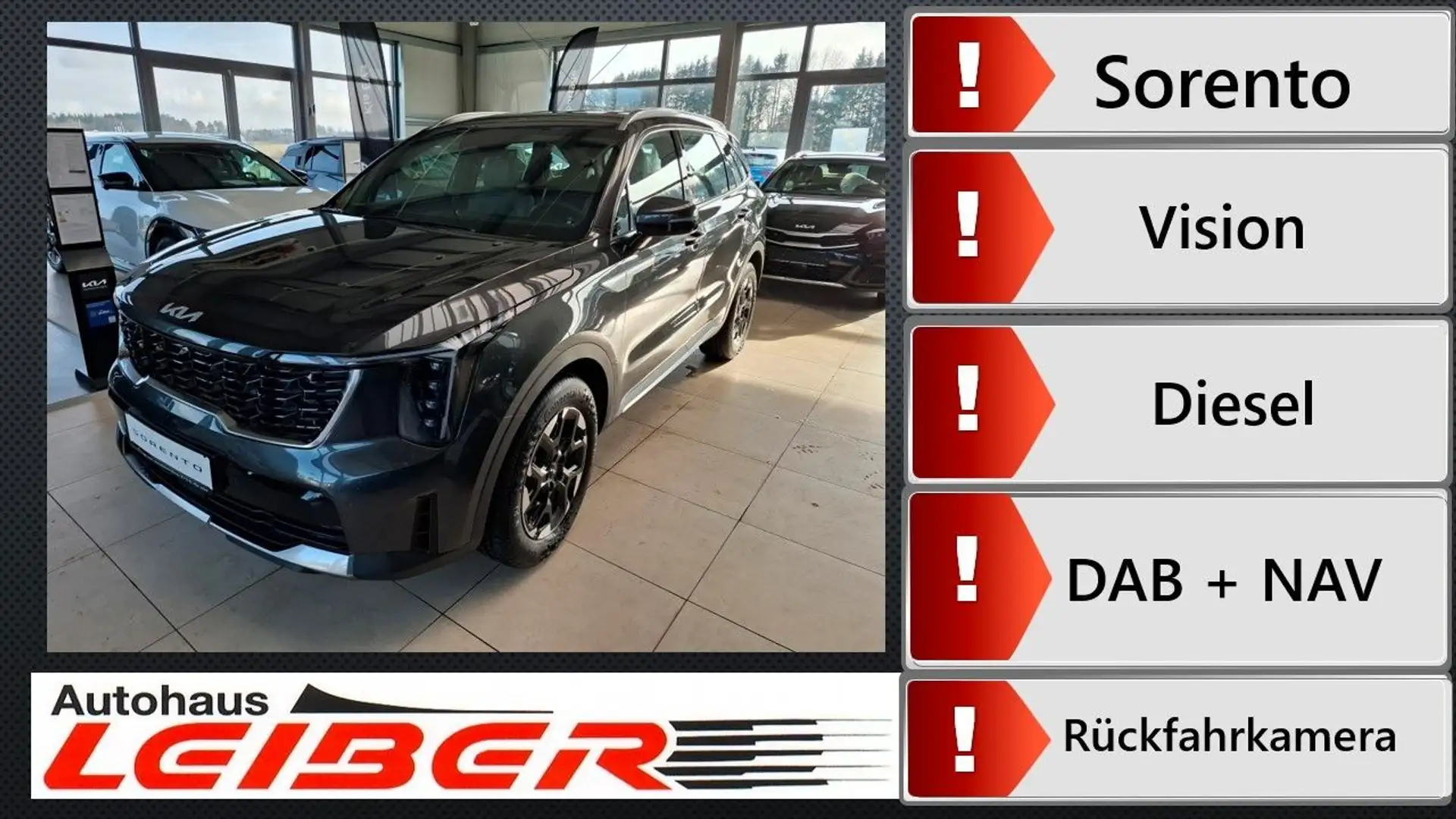 Kia Sorento Vision 4WD Grau - 1