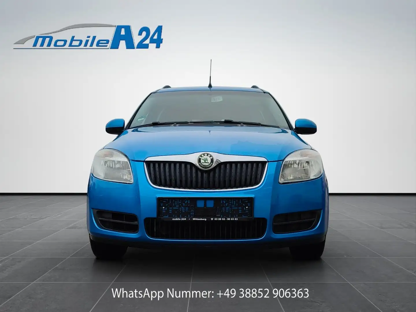 Skoda Roomster 1.4 Style PDC SHZ KLIMA AHK TÜV/HU NEU Blau - 2