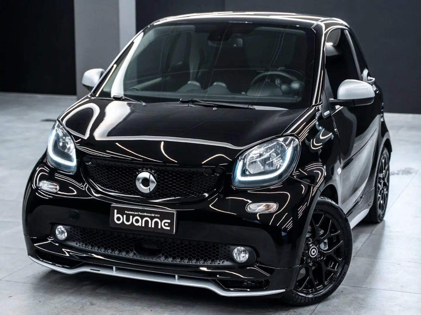 smart forTwo 0.9 T 90CV TAILOR MADE BRABUS STYLE ITALY KM CERT Nero - 1