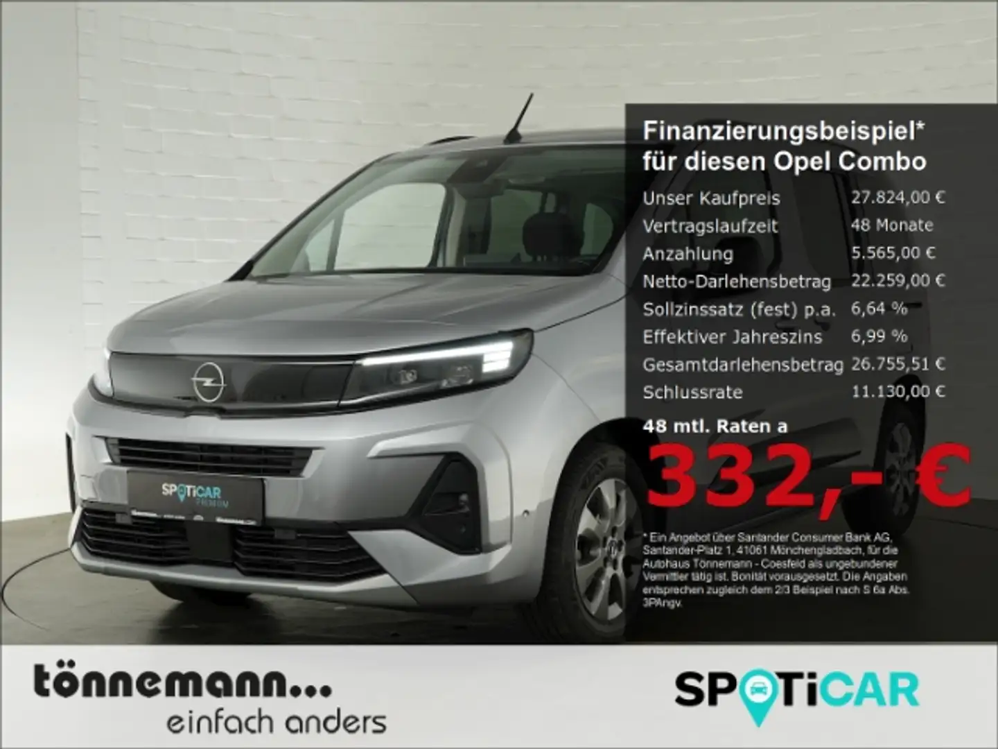 Opel Combo E FACELIFT GS CDTI AT+RÜCKFAHRKAMERA+NAVI+SCHIEBET Gris - 1