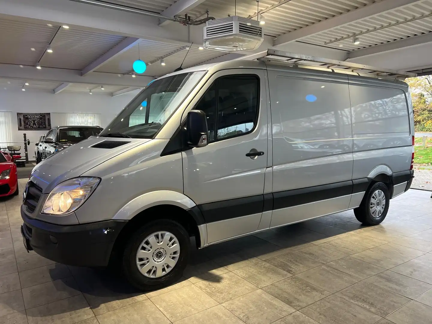 Mercedes-Benz Sprinter 313 CDI *Lang*Sortimo Regal*Garantie* Silber - 1