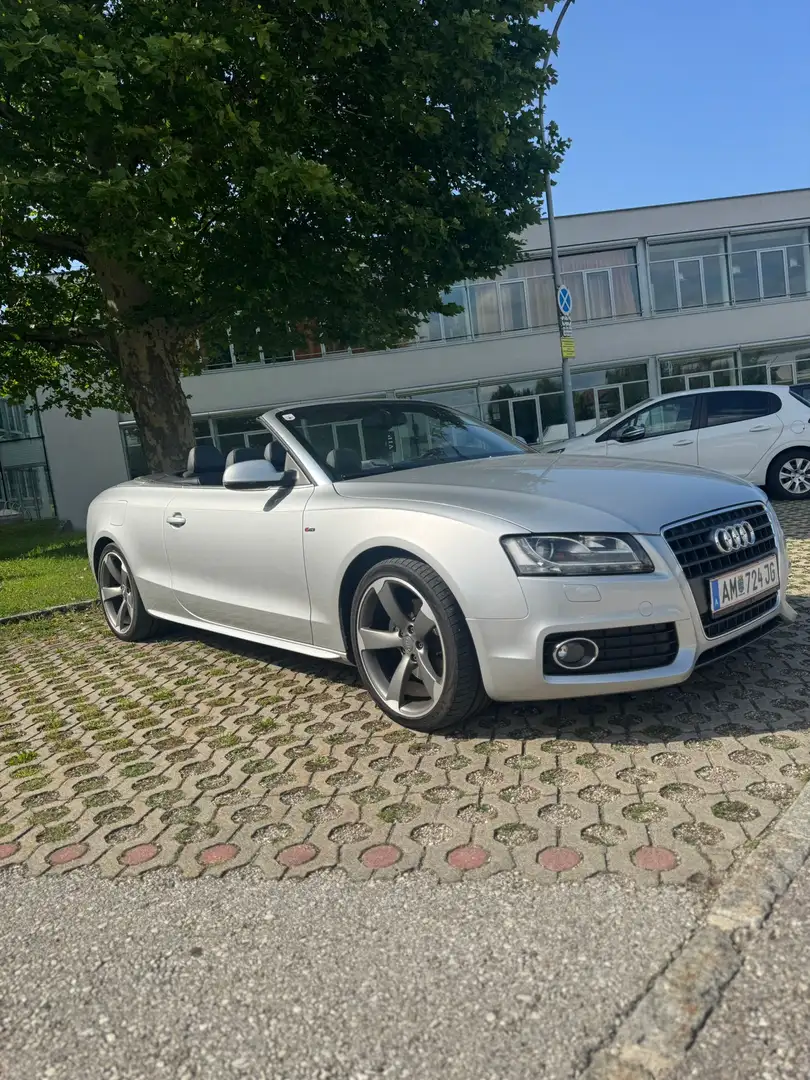 Audi A5 A5 Cabrio 2,0 TFSI Silber - 1