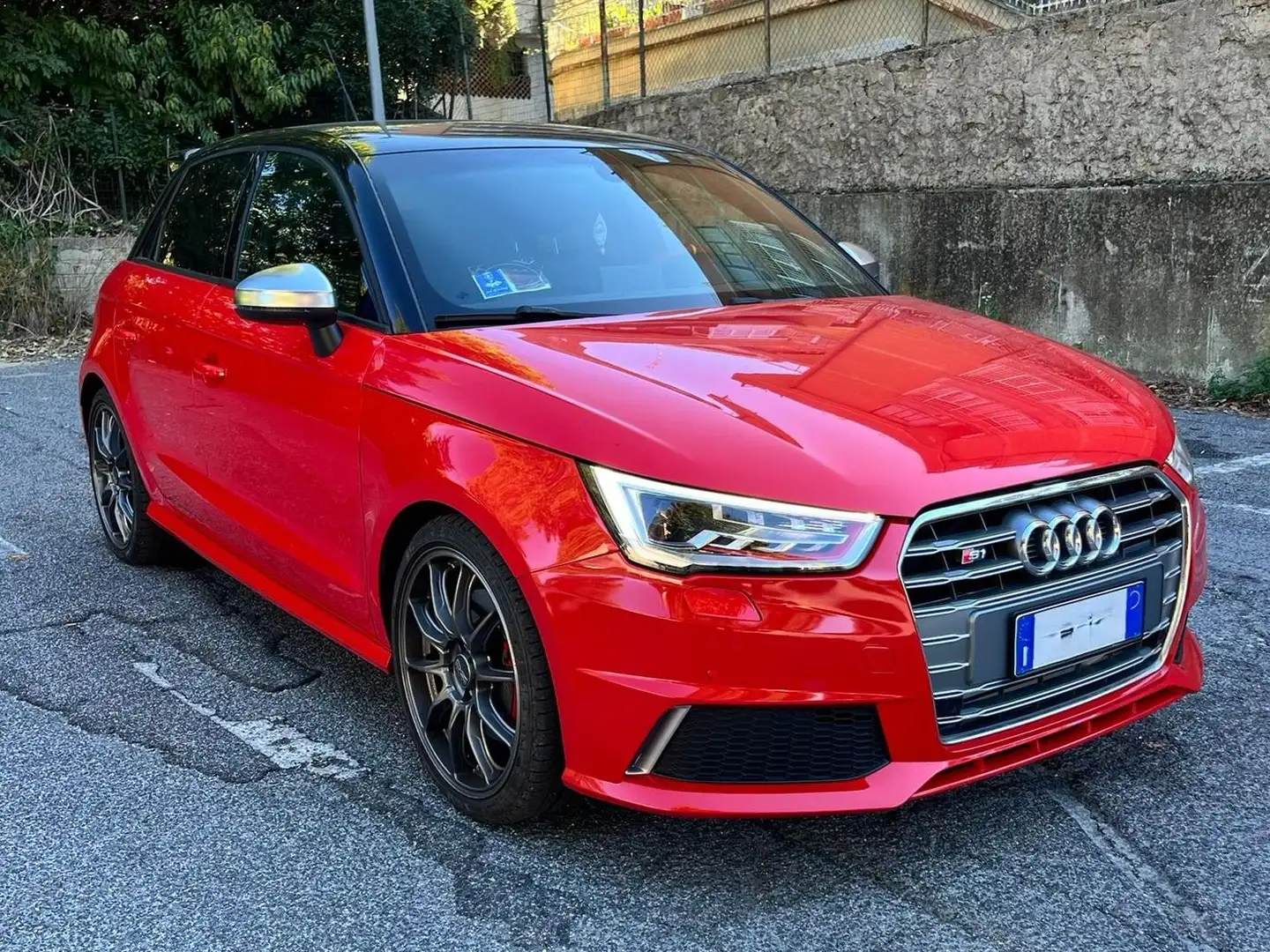 Audi S1 S1 manuale quattro Rosso - 1
