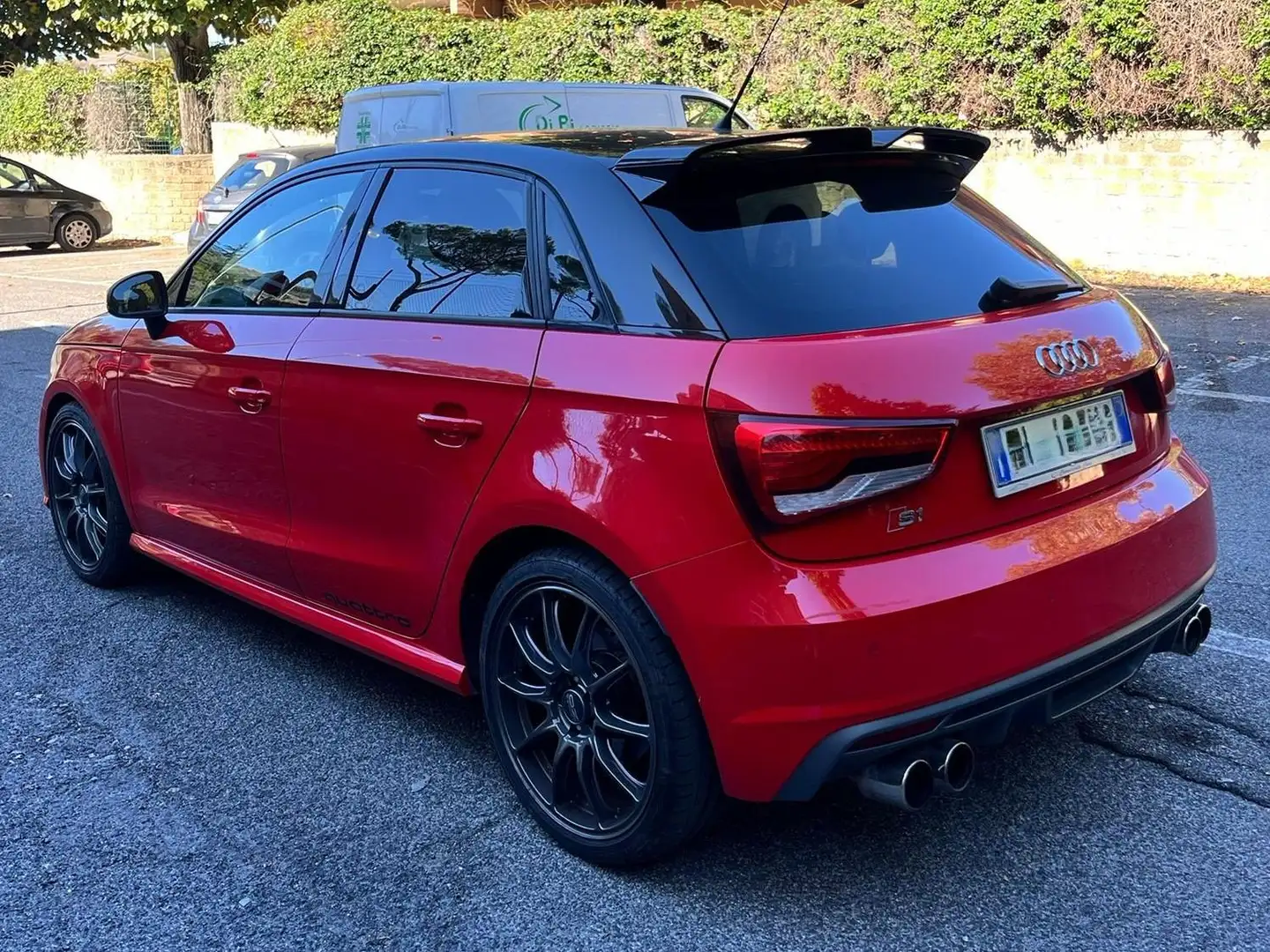 Audi S1 S1 manuale quattro Rosso - 2