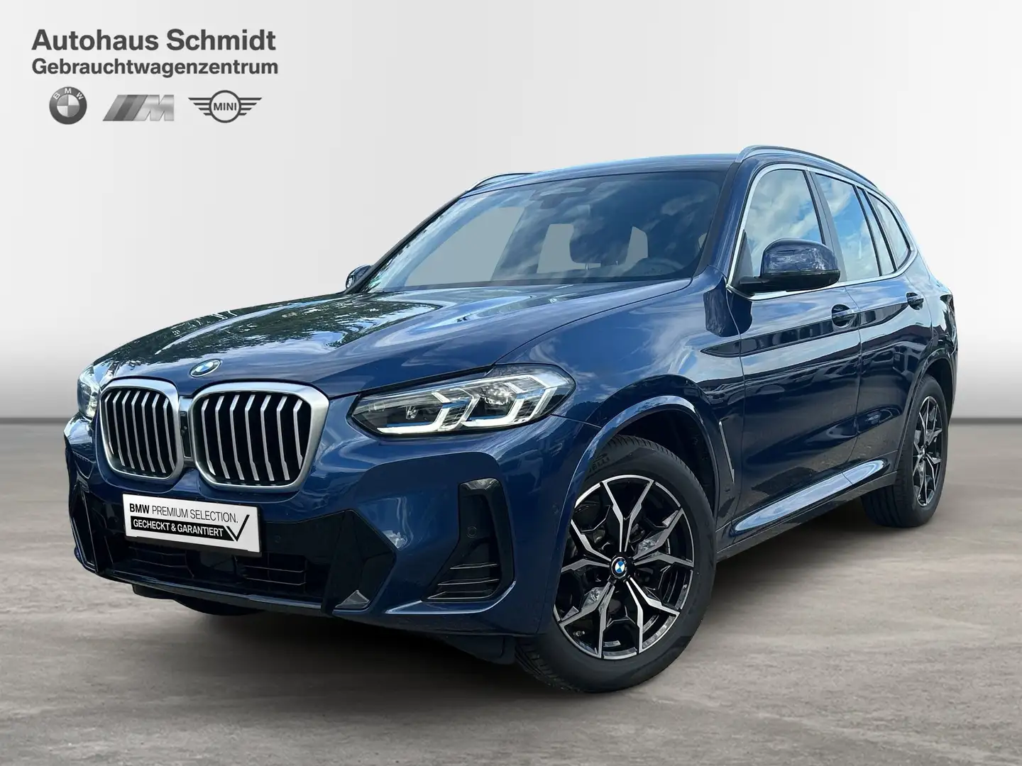 BMW X3 xDrive20d 457€ netto/mtl.*M Sportpaket*AHK*HUD*HiF Blau - 1