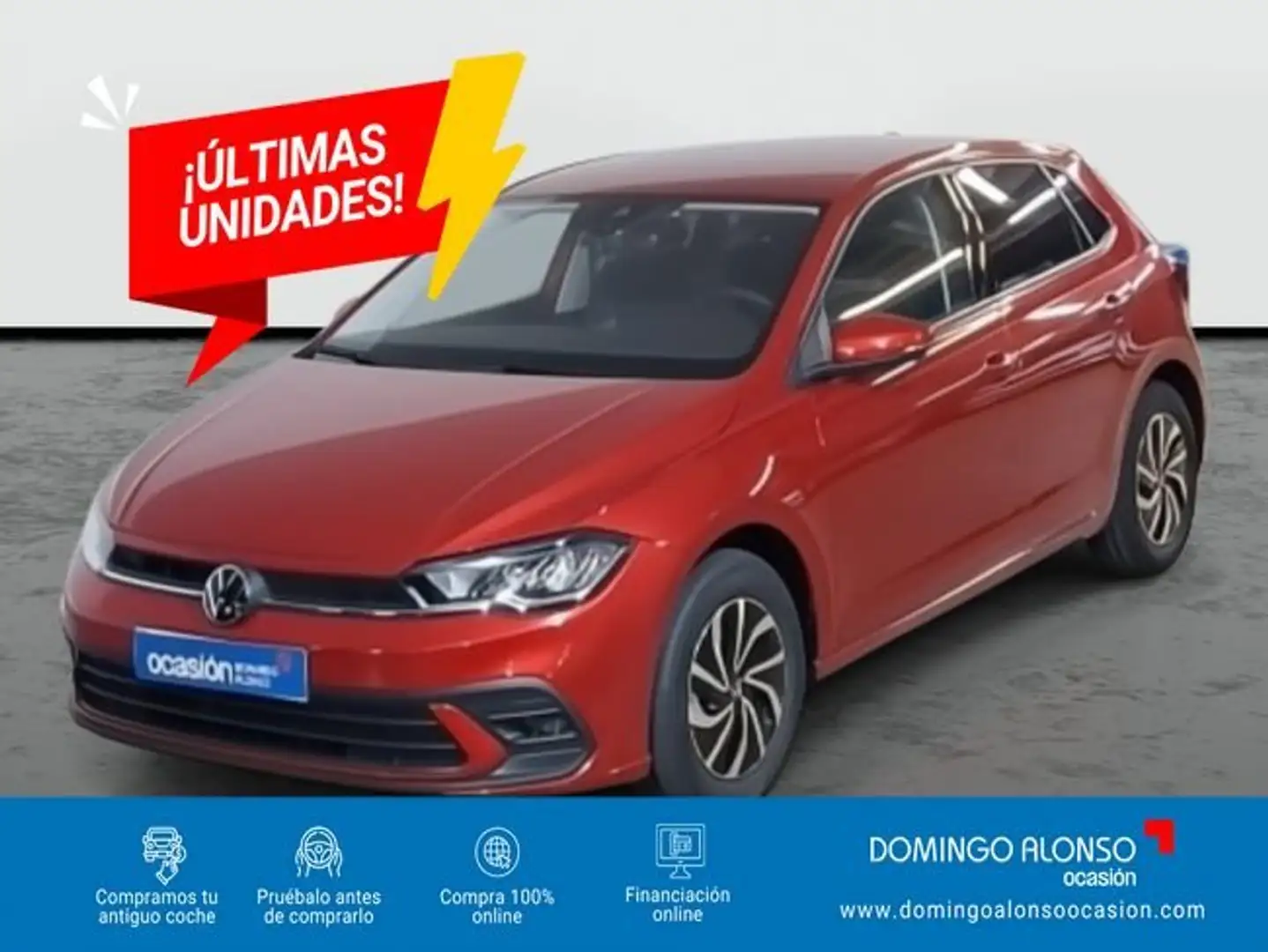 Volkswagen Polo Más 1.0 TSI 70 kW (95 CV) SG5 Rojo - 1