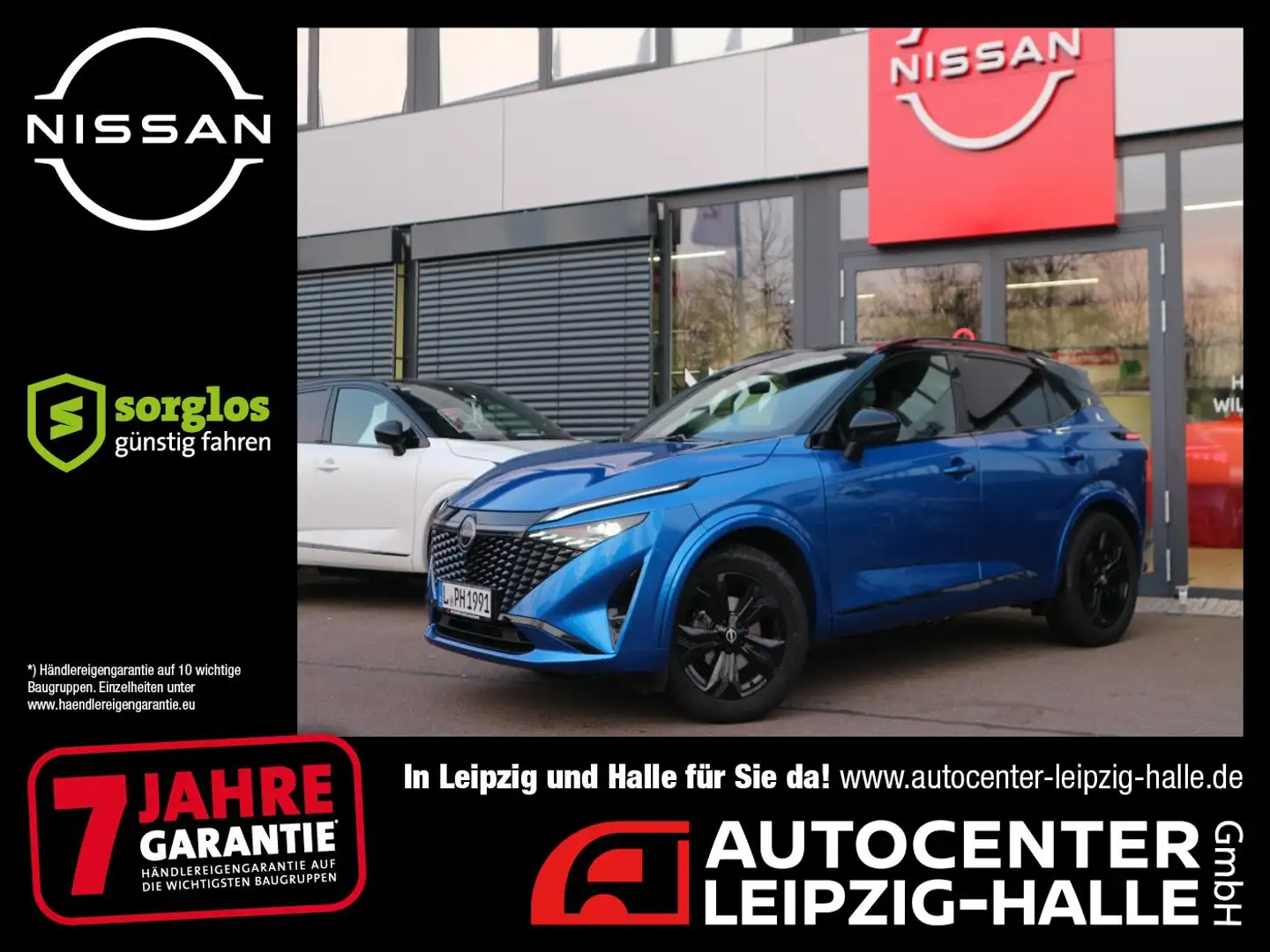 Nissan Qashqai 1.3 DIG-T CVT N-Design HUD Bose AHK Schwarz - 1