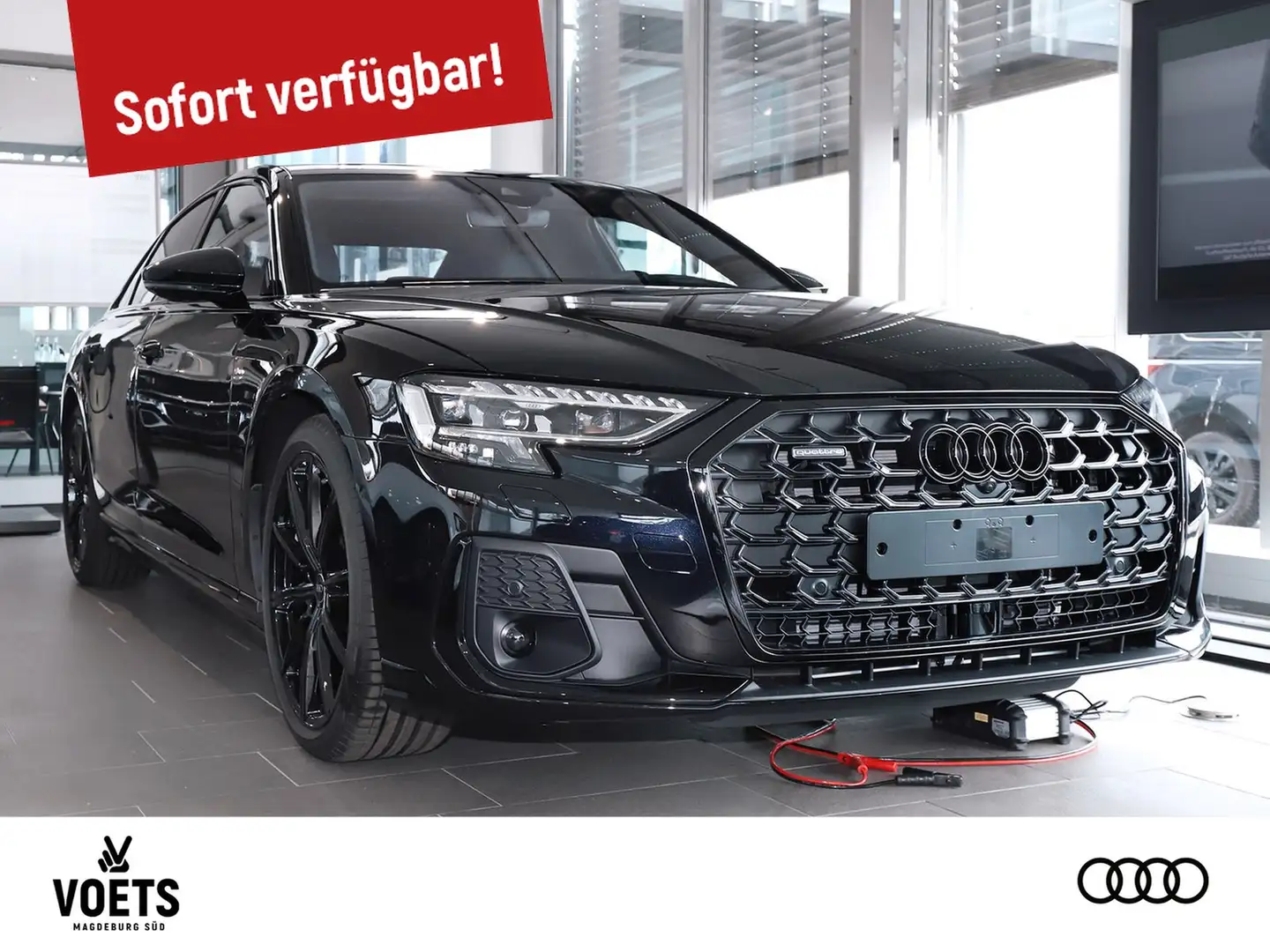 Audi A8 50 TDI QU. SLINE+DIGITAL LICHT+21ZOLL+PANO Black - 2