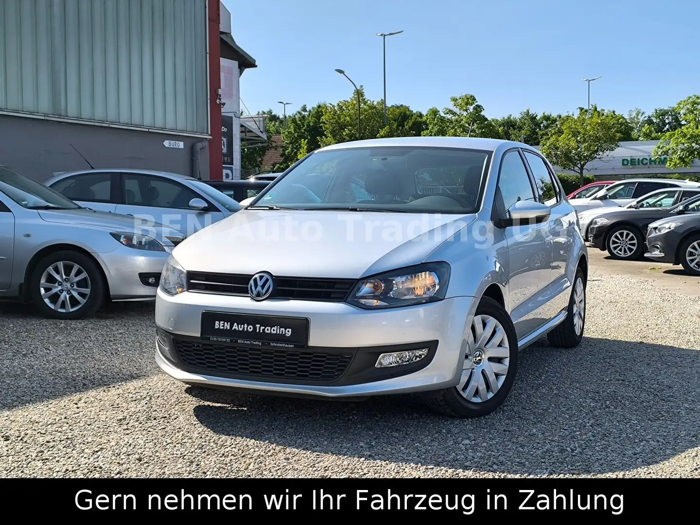 Volkswagen Polo V Trendline 5 Türig Klimaaut.°El.Fenster°CD Silber - 1