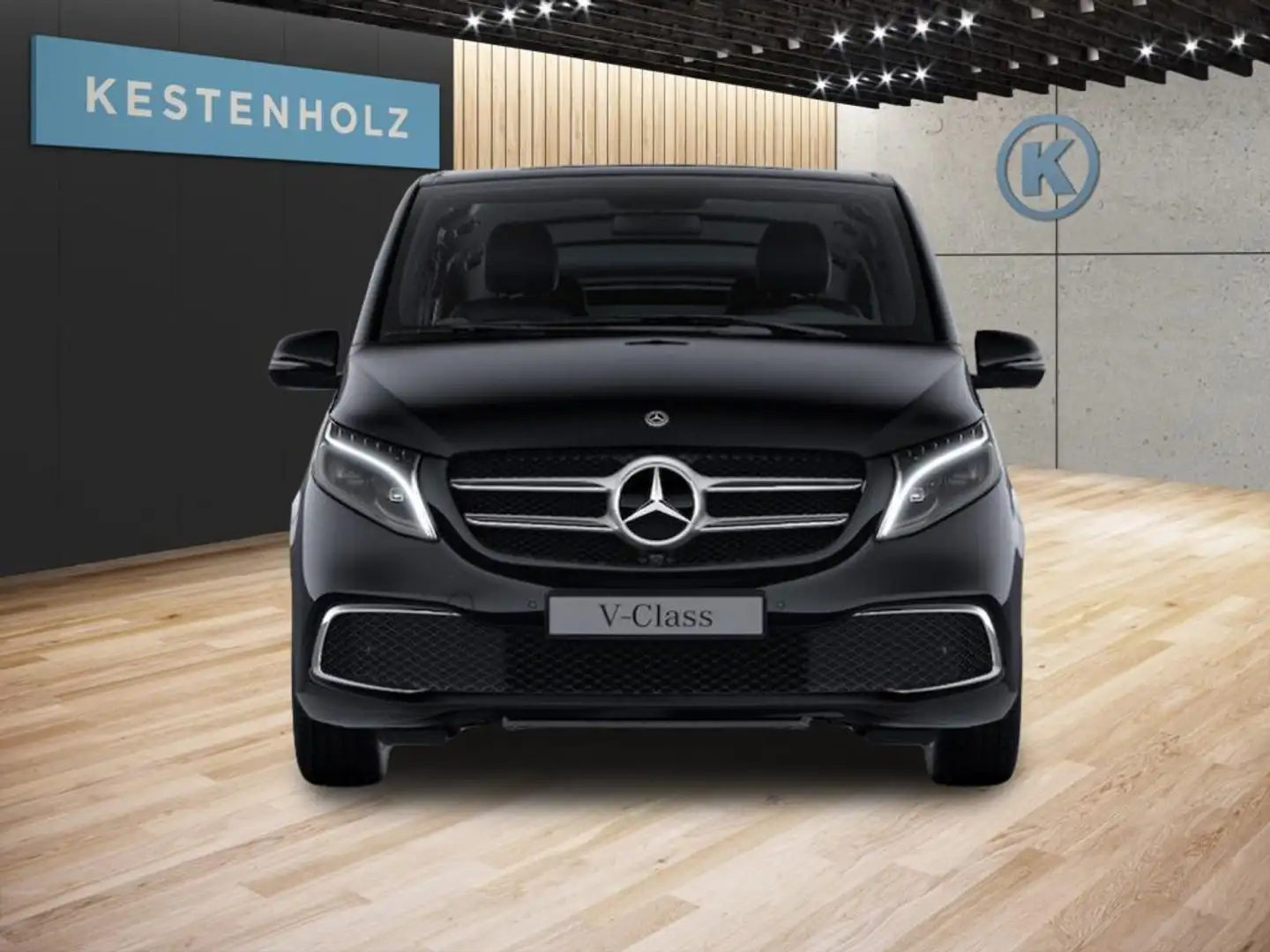 Mercedes-Benz V 300 V 300 d EDITION Extralang *AVANTGARDE*AHK*360° Schwarz - 2