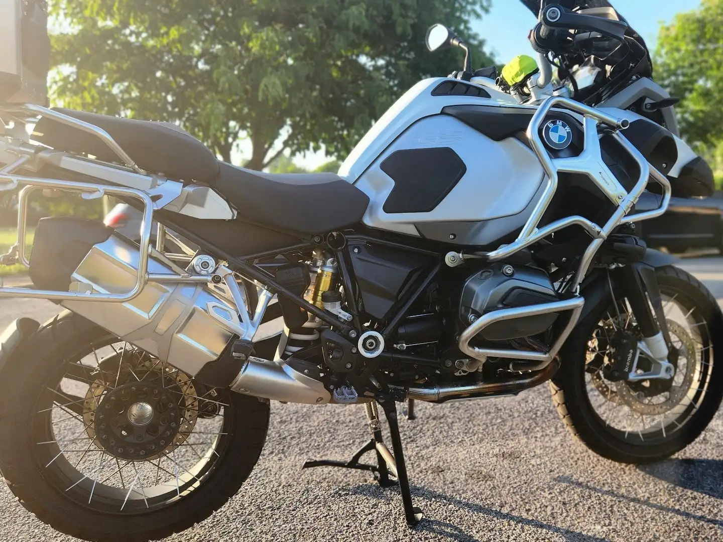 BMW R 1200 GS Adventure Blanc - 2