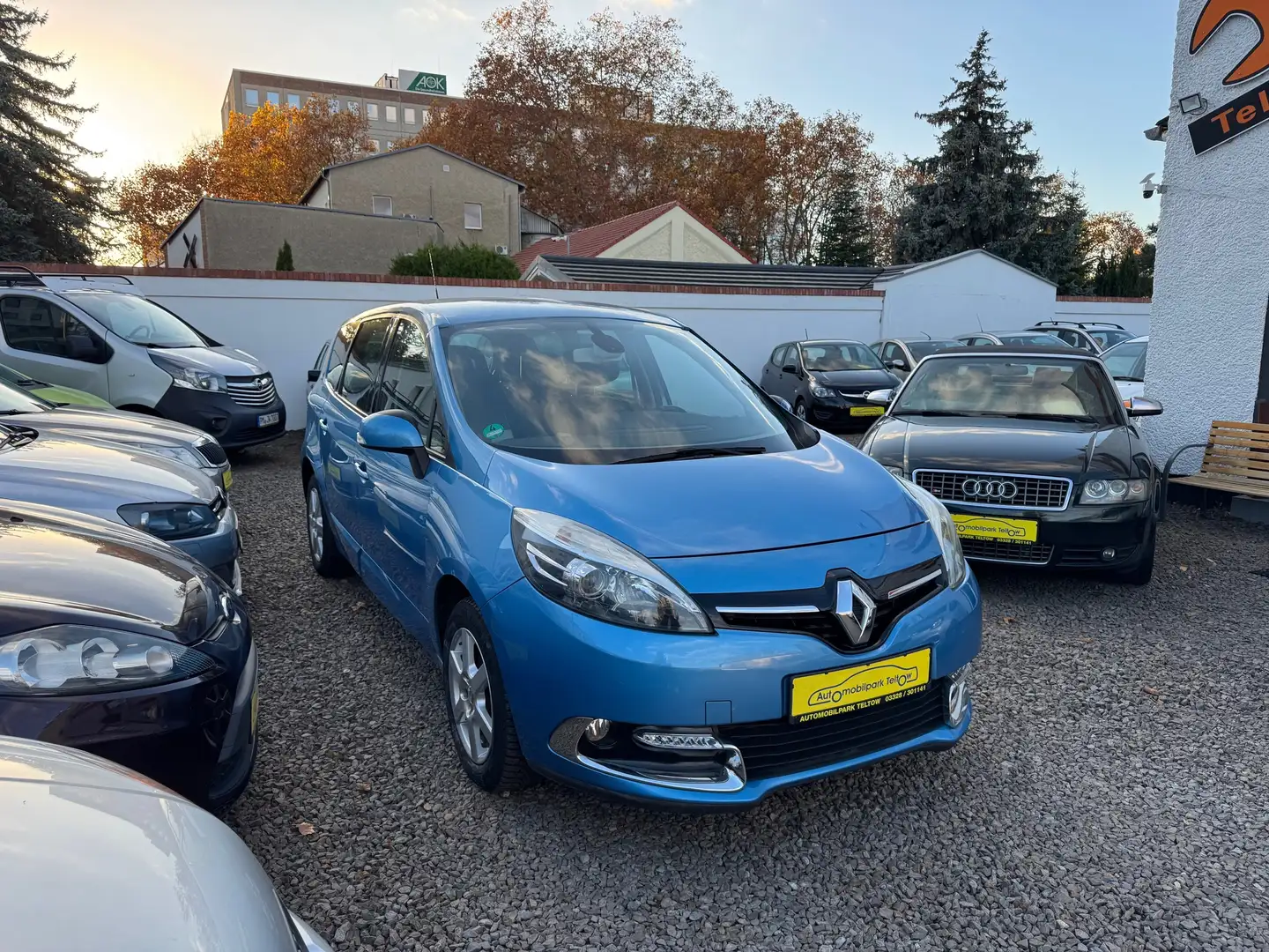 Renault Grand Scenic Authentique, *Teilleder, SHZ, PDC* Bleu - 2