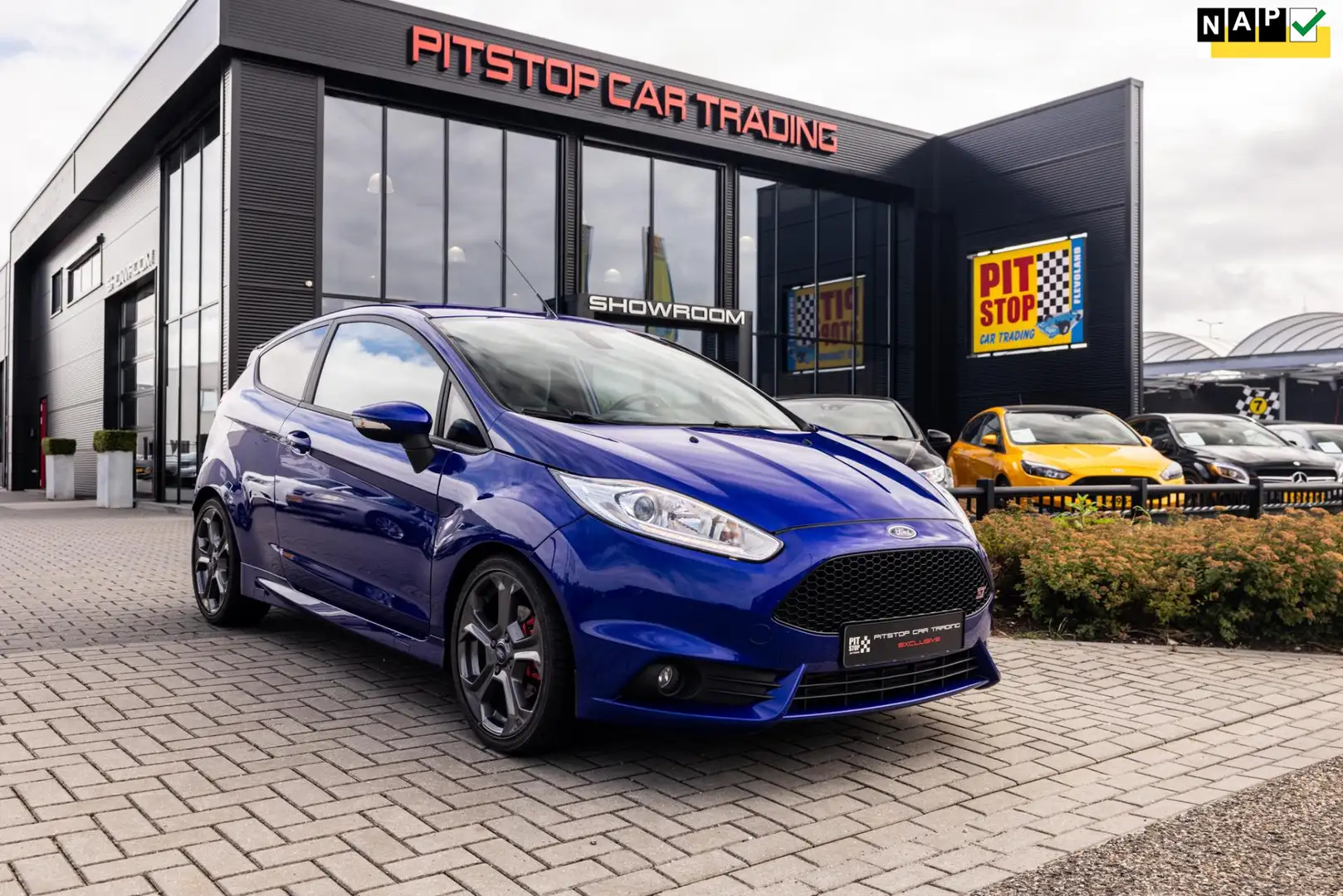 Ford Fiesta 1.6 ST2, Cruise, Style-Pakket, Distributieriem v.v Bleu - 1
