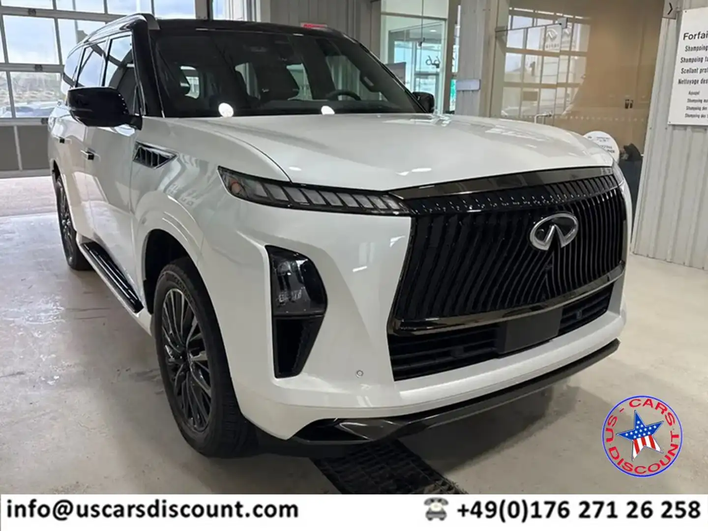 Infiniti QX80 Neu! 2026 QX80 Autograph 3.5L V6 AWD. 7 Sitze Blanc - 1