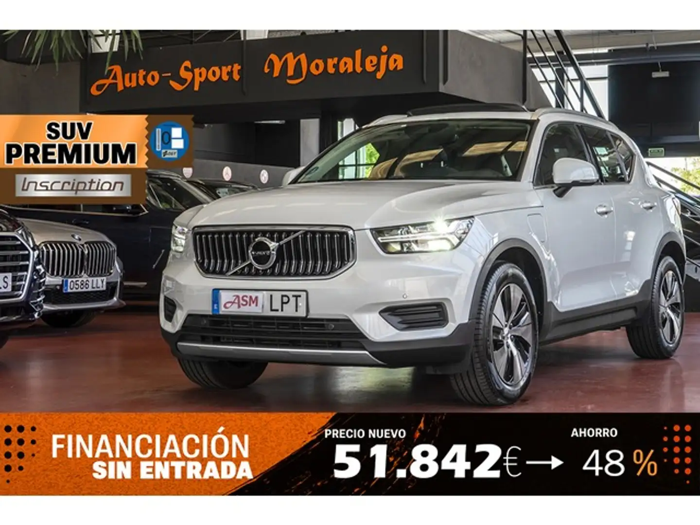 Volvo XC40 T4 Recharge Inscription Aut. Blanco - 1
