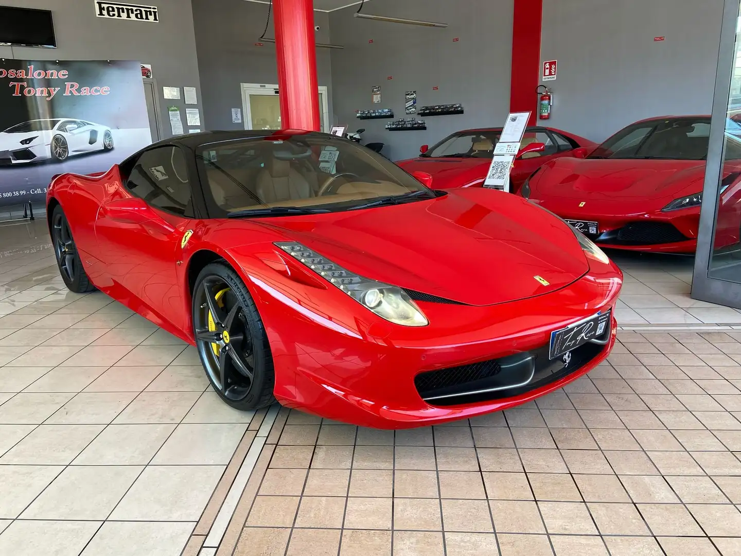 Ferrari 458 458 Coupe 4.5 Italia dct Piros - 1