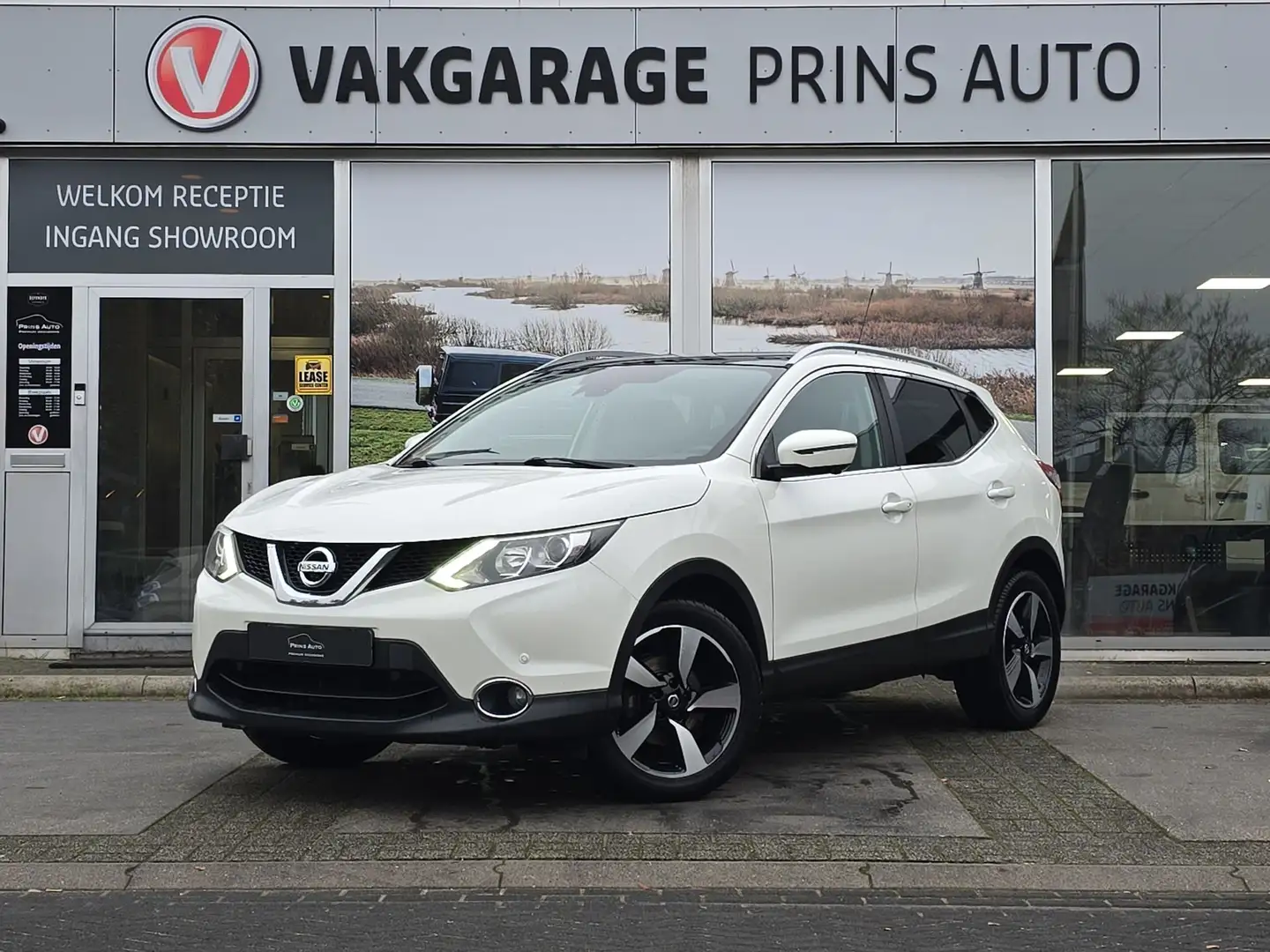 Nissan Qashqai 1.2 Connect Edition |PANO|360 CAMERA|TREKHAAK|ORG. Weiß - 1