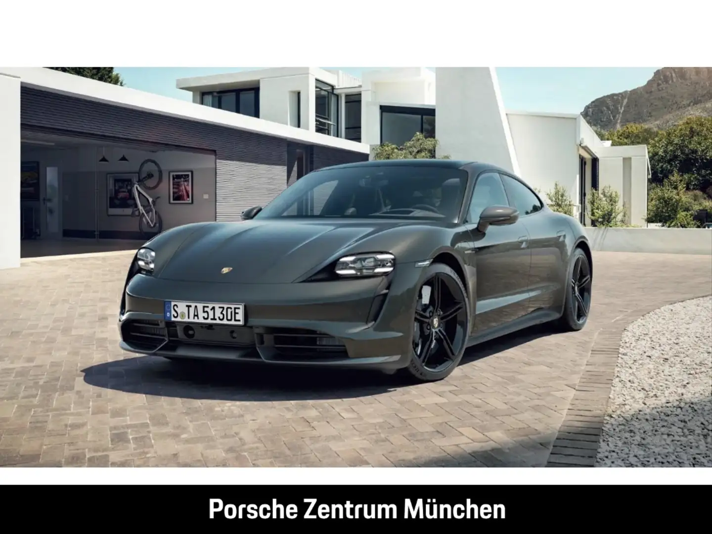 Porsche Taycan Turbo S Burmester Clubleder Nachtsicht Grau - 1