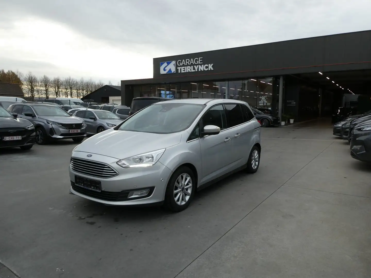 Ford Grand C-Max 7pl 1.0 i benzine 125pk Titanium Luxe '16 (78650) Argent - 2
