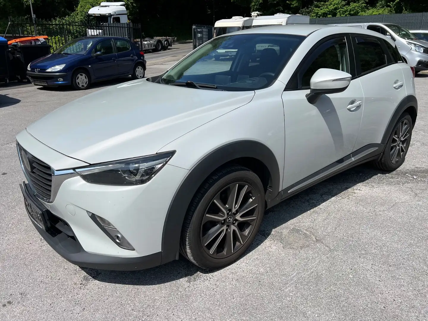 Mazda CX-3 Sports-Line/Bose/Leder Head-UP/Motorproblem Weiß - 1