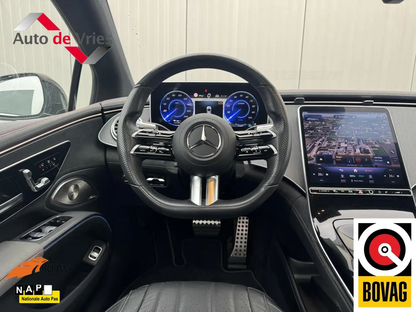 Mercedes-Benz EQS 450+ AMG Line 108 kWh|NL-Auto|Navi|Panoramadak Grijs - 2