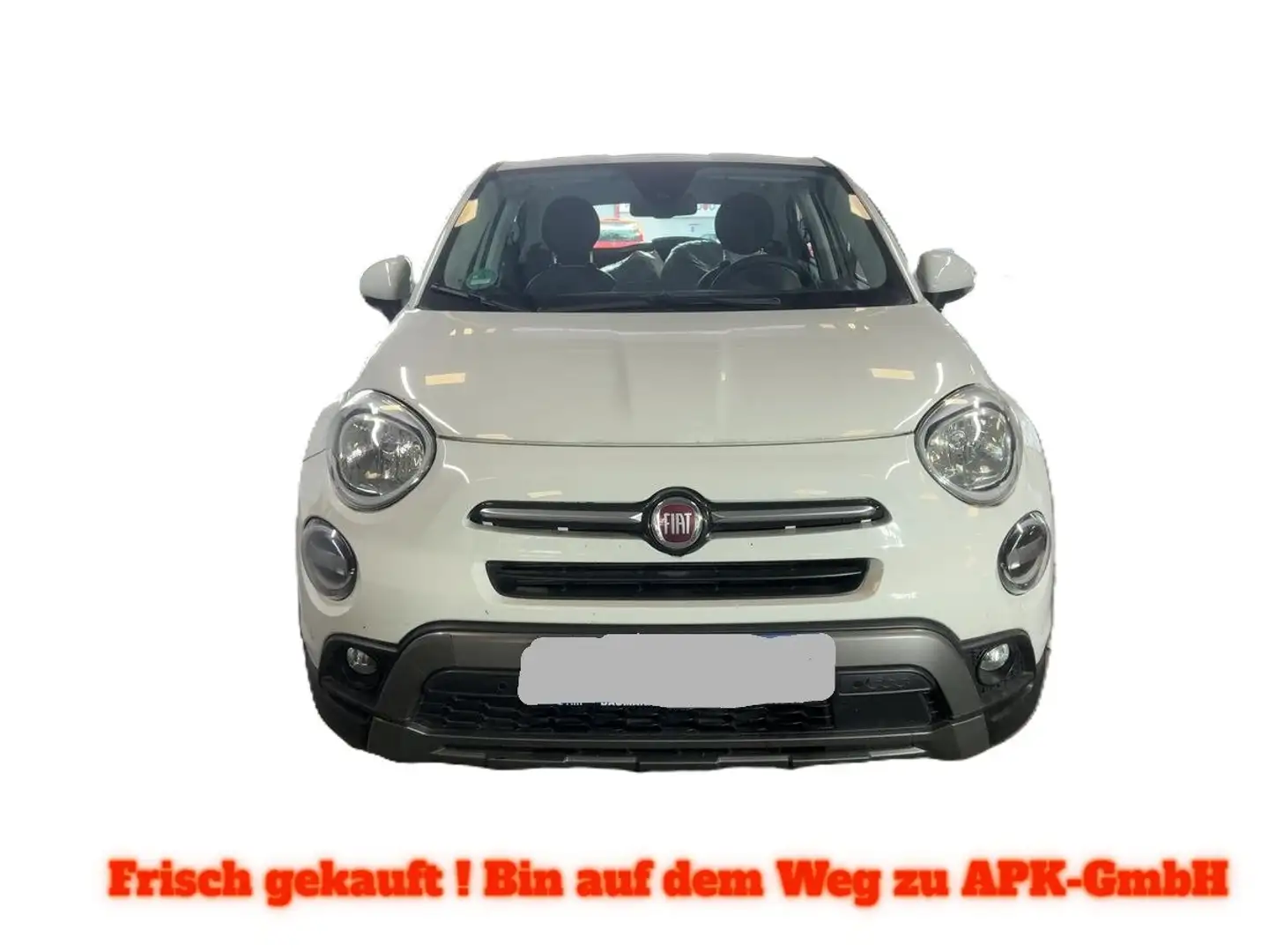 Fiat 500X Turbo City Cross/1.Hnd./AHK/RFK/PDC/SHZG/NAVI Blanc - 1