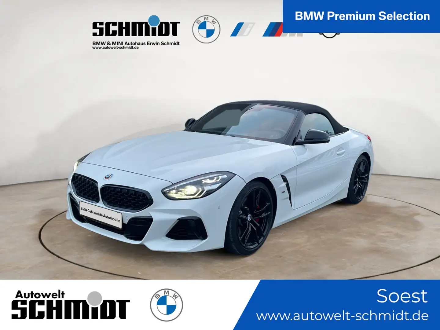 BMW Z4 M40i + 2Jahre-BPS.-GARANTIE Weiß - 1