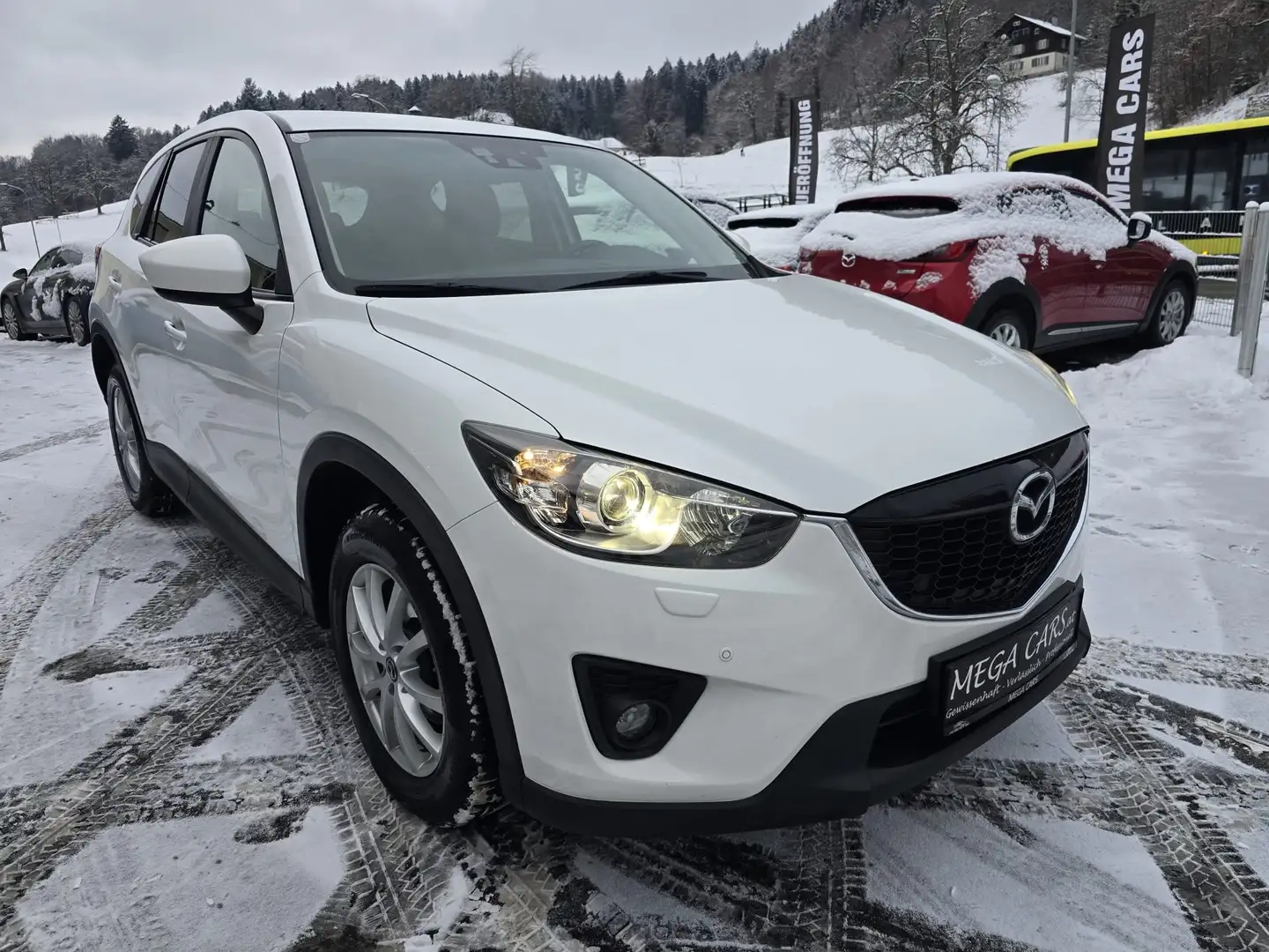 Mazda CX-5 Allrad / Automatik / Diesel / Anhängerkuplung Weiß - 2