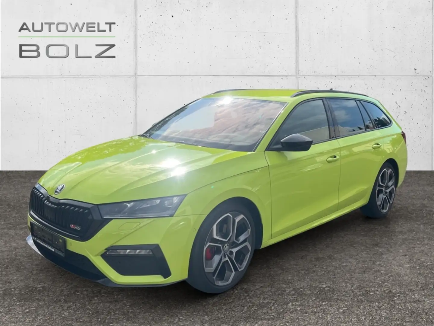 Skoda Octavia Combi RS Plus 2.0 TDI HUD AHK Navi Canton Digitale Grün - 1