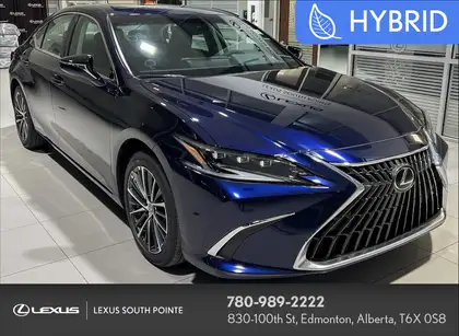 Blue 2025 Lexus ES Hybrid 300h Luxury FWD Sedan Front-Wheel Drive Continuously Variable Transmission