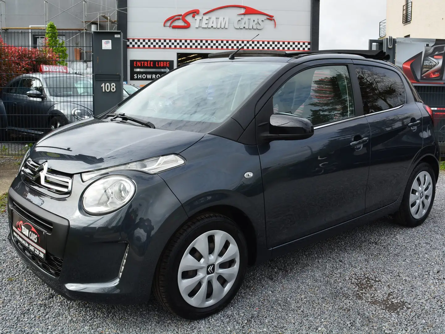 Citroen C1 1.0 VTi Elle (EU6.2) Gris - 1