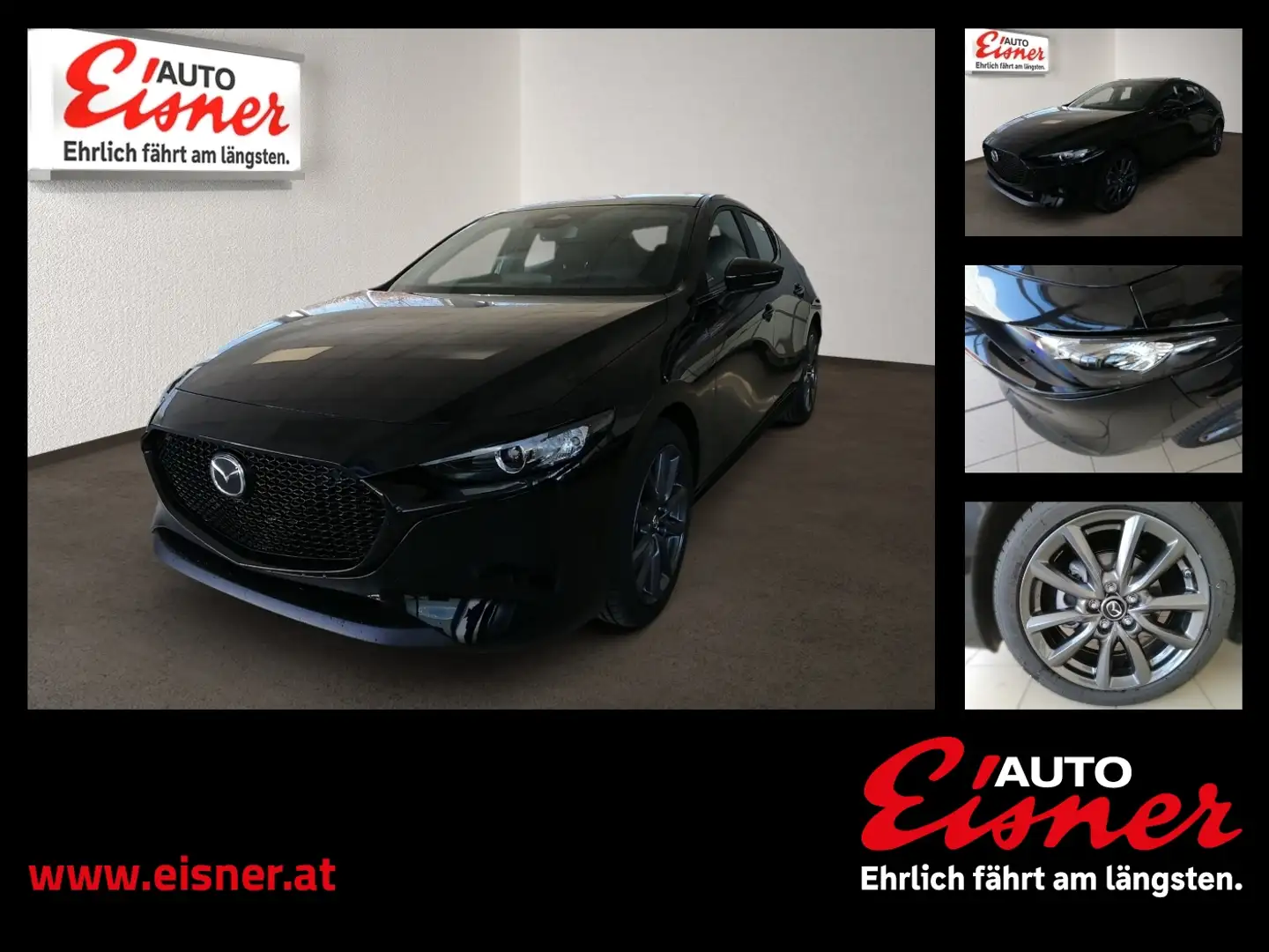Mazda 3 G140 CENTRE-LINE Inventurabverkauf Schwarz - 1