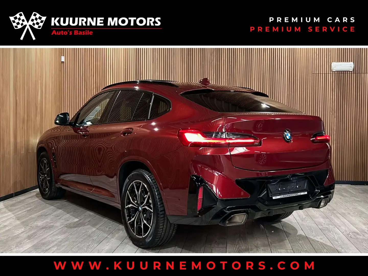 BMW X4 xDrive20i M Pack Pano/Cam/Leder/Led *2j garantie* Rood - 2