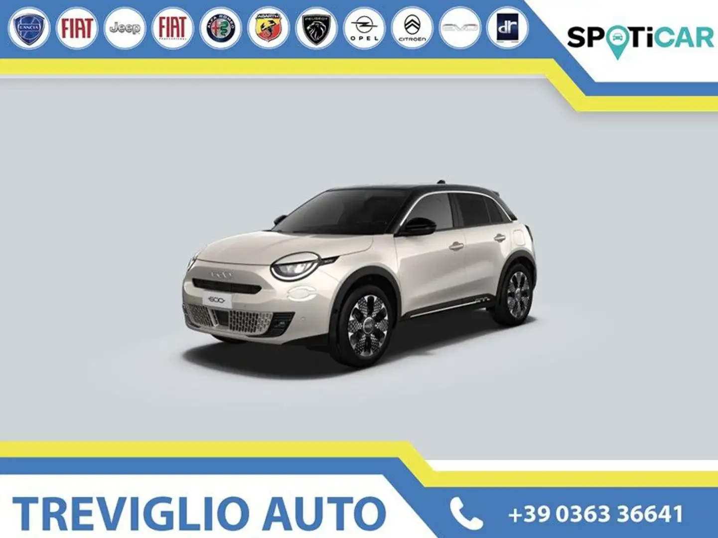 Fiat 600 Hybrid 145 CV DCT MHEV La Prima bež - 1