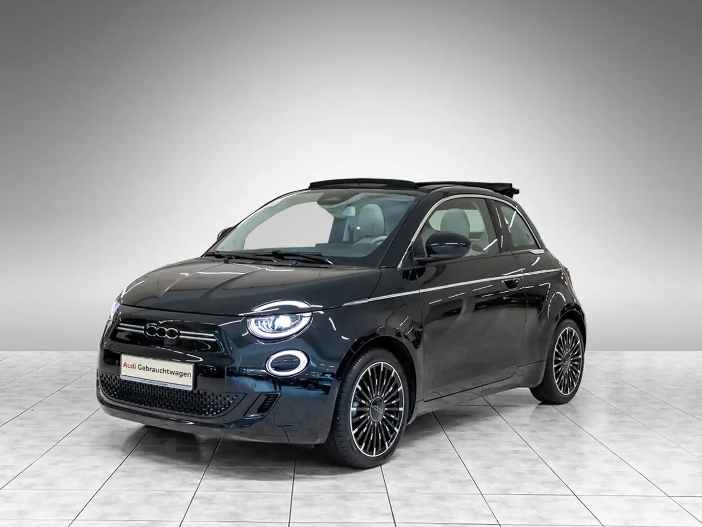 Fiat 500e 500 e Cabrio La Prima by Bocelli LED Keyless JBL Negro - 2