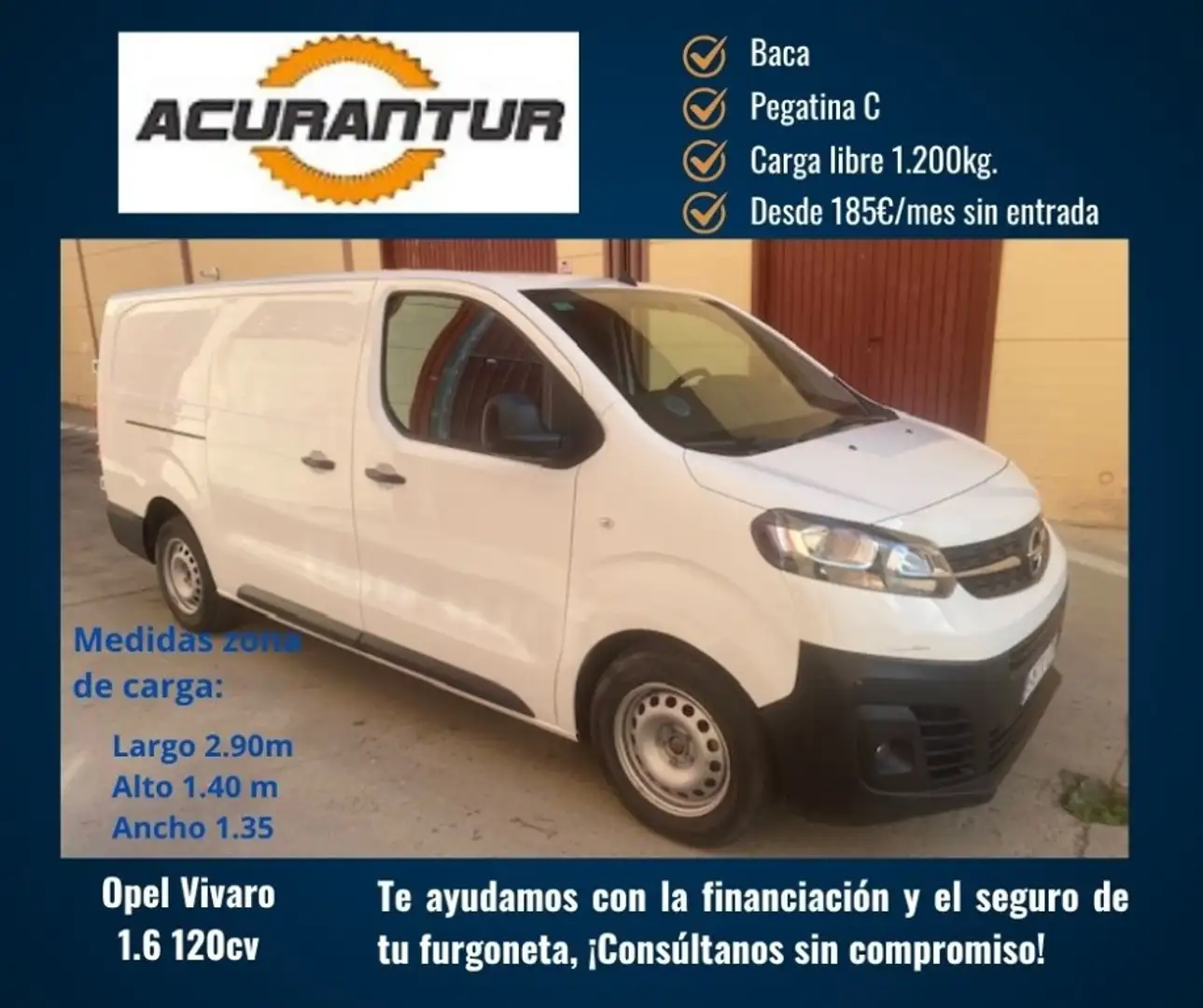 Opel Vivaro Furgón 2.0D L Carga Incrementada Express 1 - 1