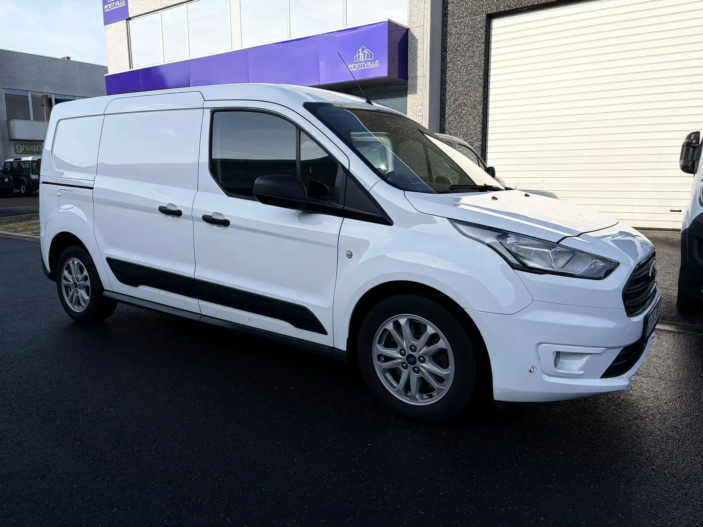 Ford Transit Connect (€13.628 ex BTW) 1.5 TDCi L2 3-pl/CAM/CarPlay Blanc - 1