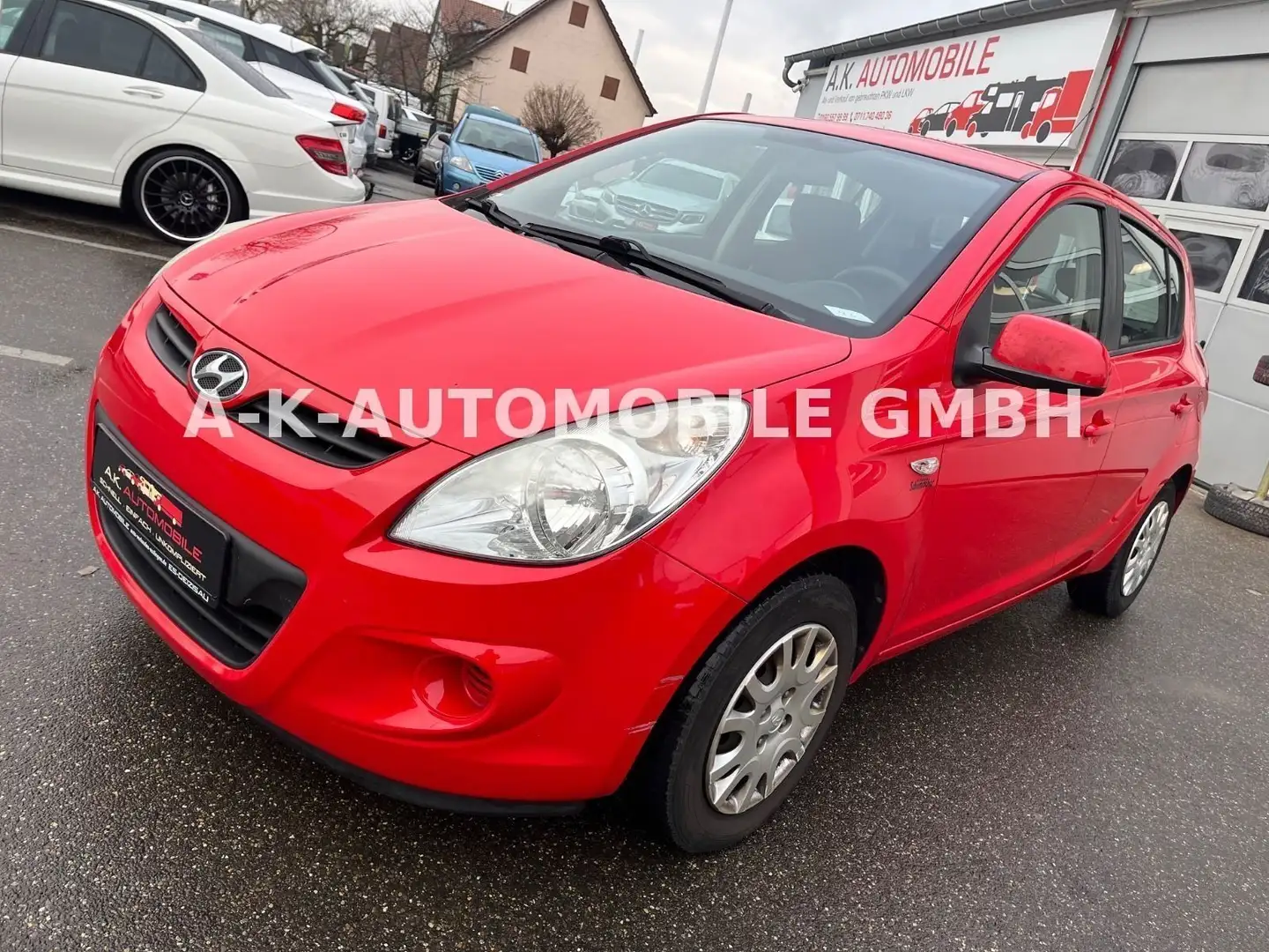 Hyundai i20 Classic*4/5 TRG*KLIMA*2-HAND* Rot - 1