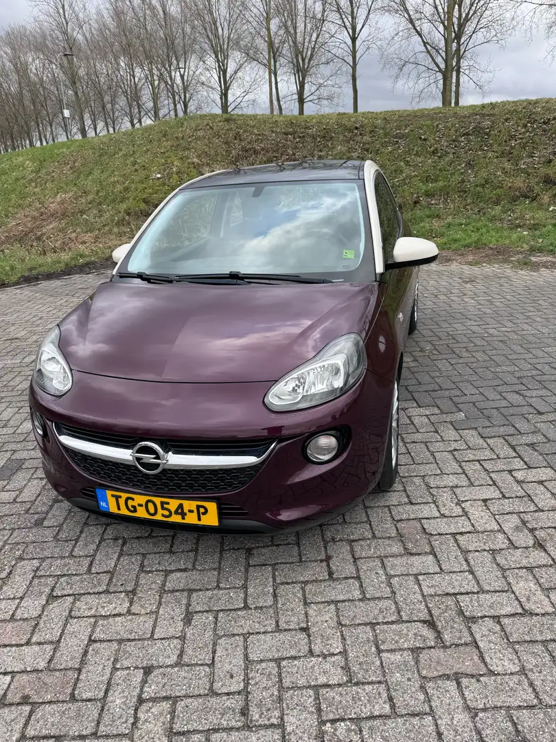 Opel Adam 1.0 Turbo Glam Fav. Rood - 1