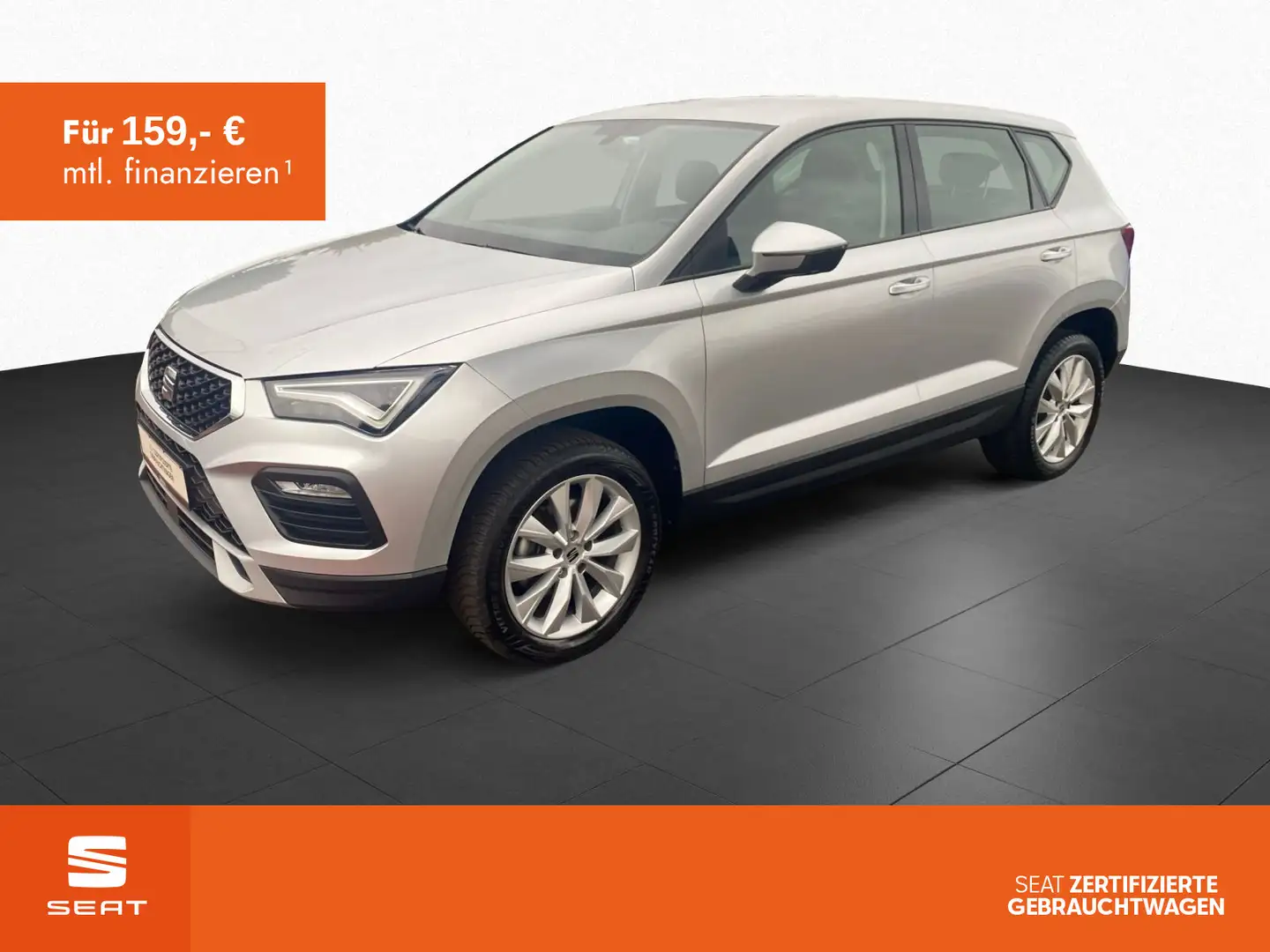 SEAT Ateca 1.5 TSI Style Klima Navi LED Sitzheizung Silber - 1