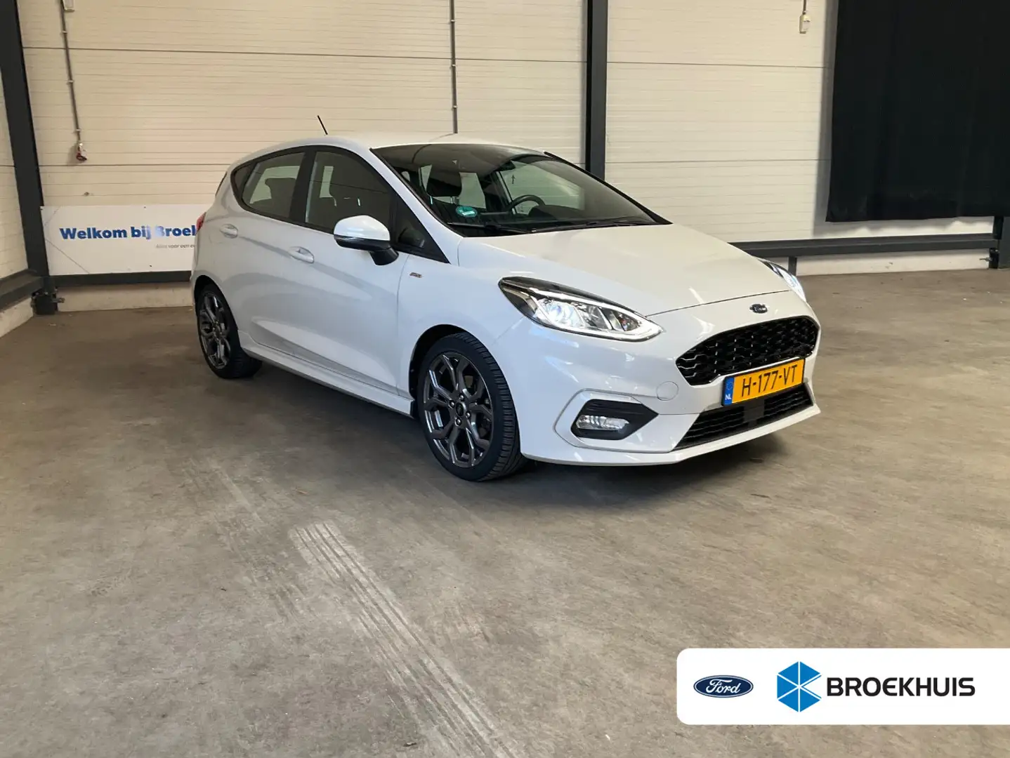 Ford Fiesta 1.0 EcoBoost ST-Line X | 1e Eigenaar! | Clima | Tr Wit - 1
